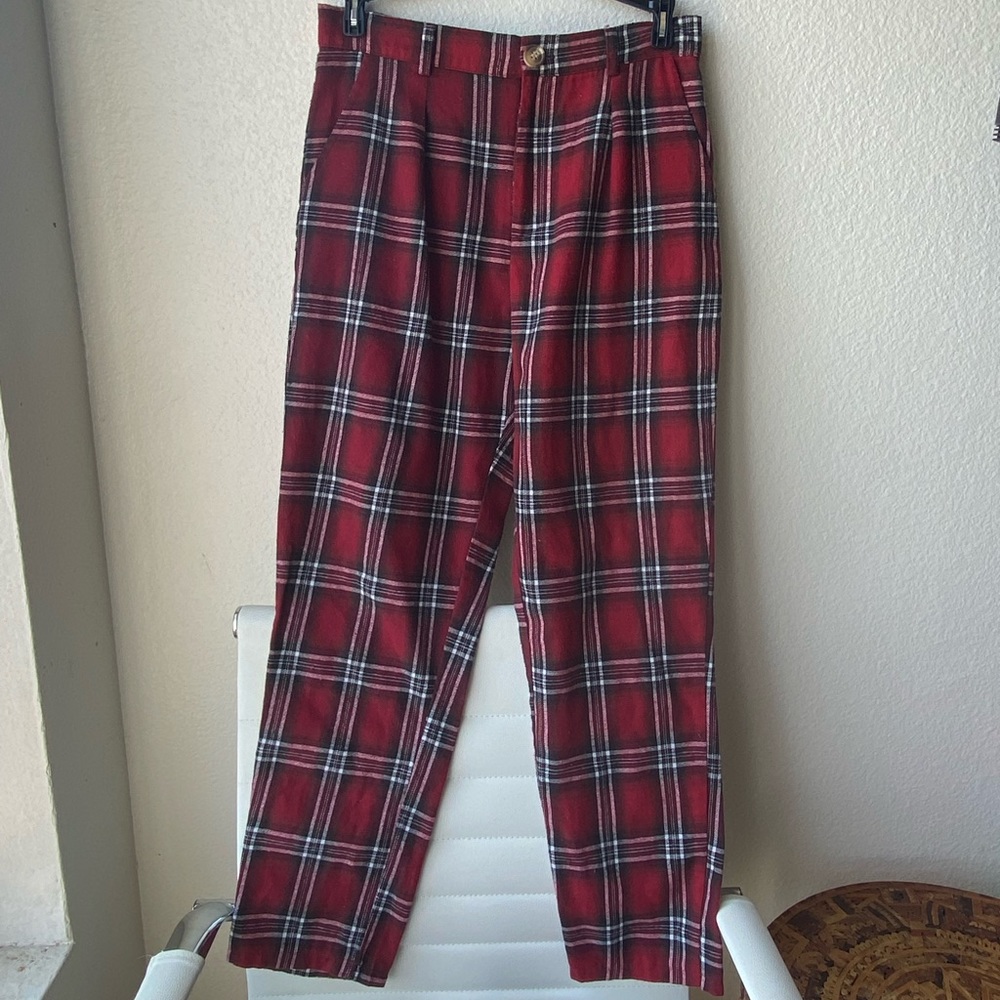 Red Flannel Pants